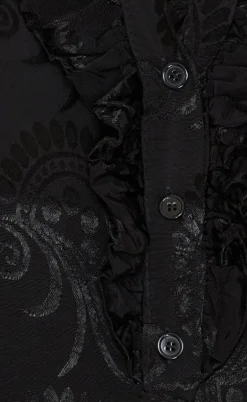 Marta Du Chateau Bluse - Charlene - Black