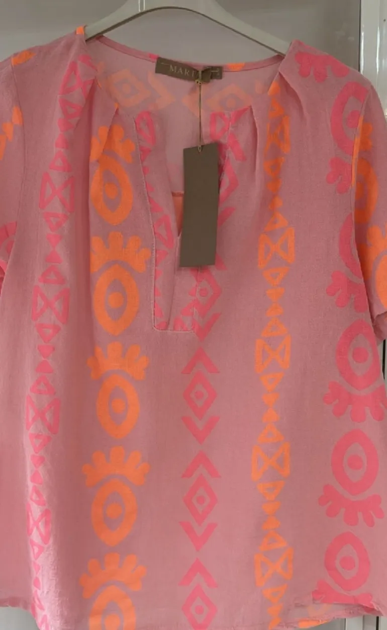 Marta Du Chateau Bluse - Stine - Pink