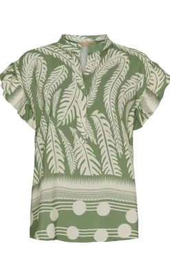 Marta Du Chateau Bluse - Solrun - Military