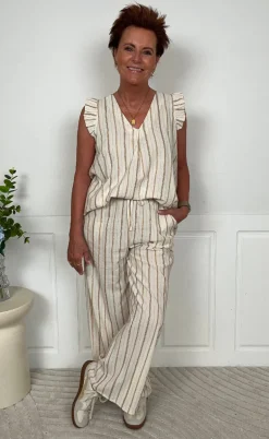 Marta Du Chateau Bukser - Serena - Brown