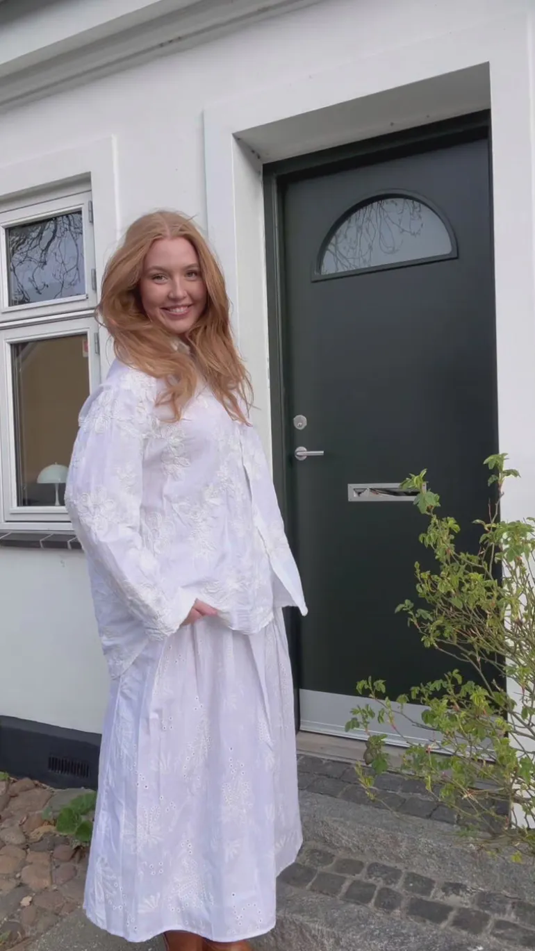 Marta Du Chateau Bukser - Amira - White