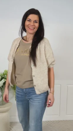 Marta Du Chateau Cardigan - Amour - Rose