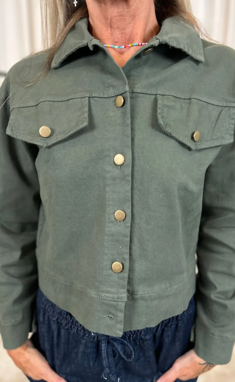 Marta Du Chateau Jakke - Paloma - Military