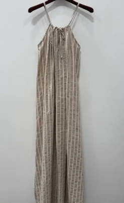 Marta Du Chateau Kjole - Carmela - Beige