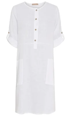 Marta Du Chateau Kjole - Mariella - Optical White