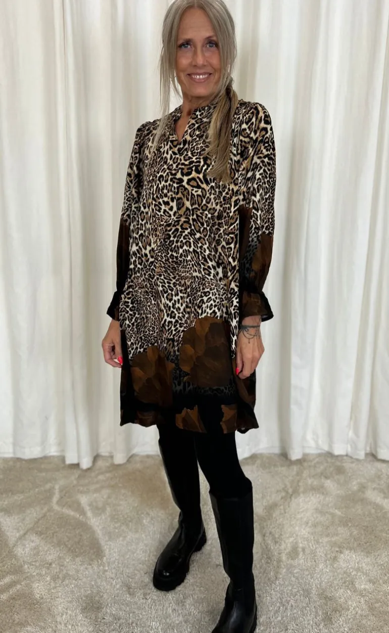Marta Du Chateau Kjole - Sylvie Dress - Tabacco