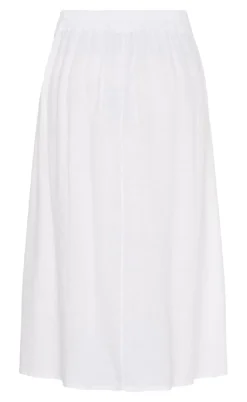 Marta Du Chateau Nederdel - Leona - Optical White