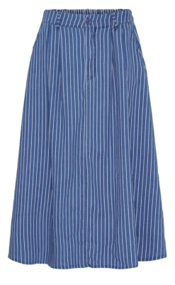 Marta Du Chateau Nederdel - Emeline - Medium Blue