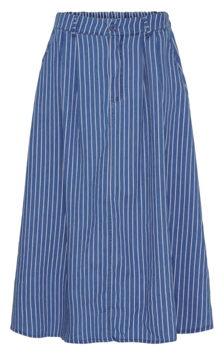 Marta Du Chateau Nederdel - Emeline - Medium Blue