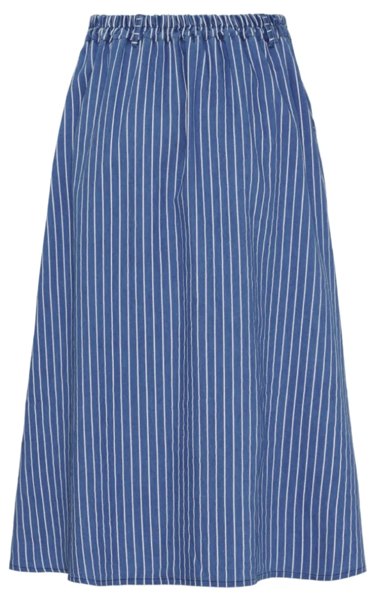 Marta Du Chateau Nederdel - Emeline - Medium Blue
