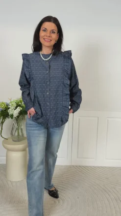Marta Du Chateau Skjorte - Lena - Jeans