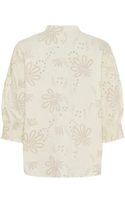 Marta Du Chateau Skjorte - Linda - Beige