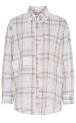 Marta Du Chateau Skjorte - Faustina - Beige