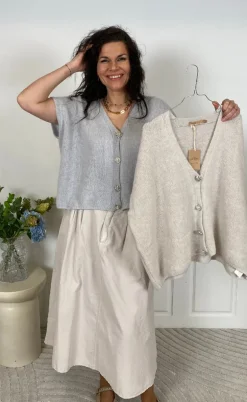 Marta Du Chateau Strik - Cassia Knit - Light Grey