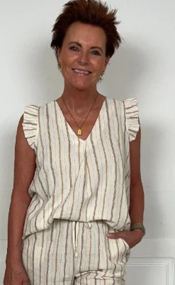 Marta Du Chateau Top - Angelica - Brown