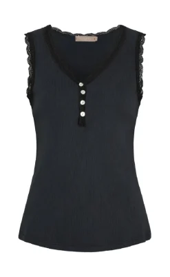 Marta Du Chateau Top - Gaia - Black
