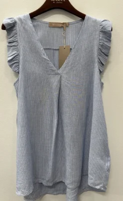 Marta Du Chateau Top - Giorgia - Blue