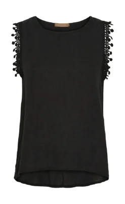 Marta Du Chateau Top - Holly - Black