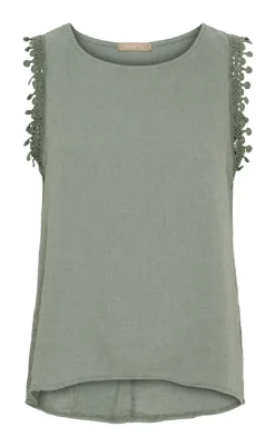 Marta Du Chateau Top - Holly - Military