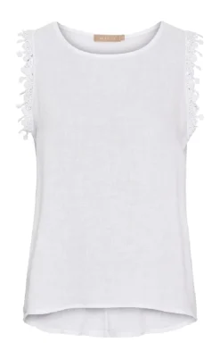 Marta Du Chateau Top - Holly - Optical White