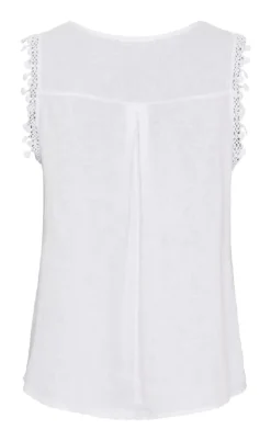 Marta Du Chateau Top - Holly - Optical White