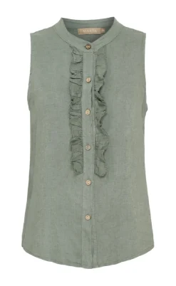 Marta Du Chateau Top - Malene - Military