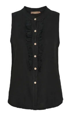 Marta Du Chateau Top - Malene - Black