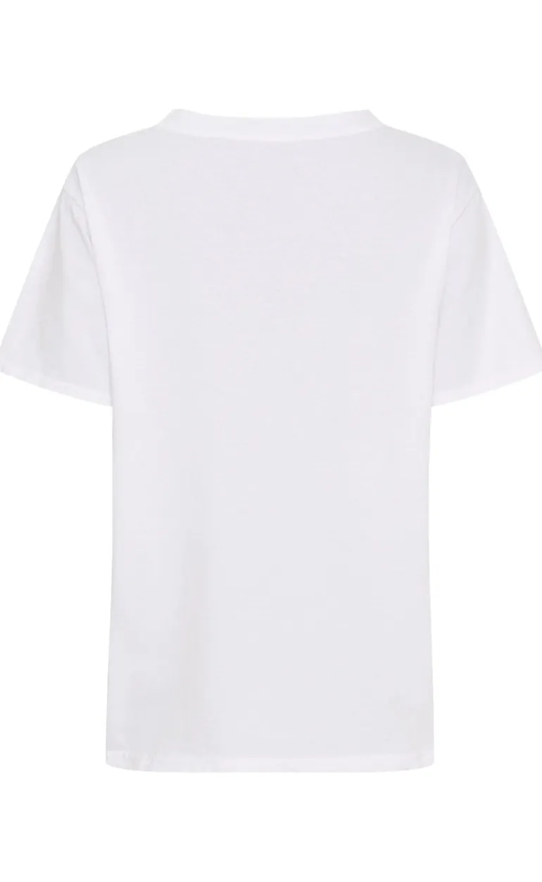 Marta Du Chateau T-shirt - Inge - White Peach