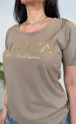 Marta Du Chateau T-shirt - Jeanette - Sand