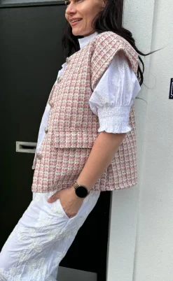 Marta Du Chateau Vest - Loretta - Rose
