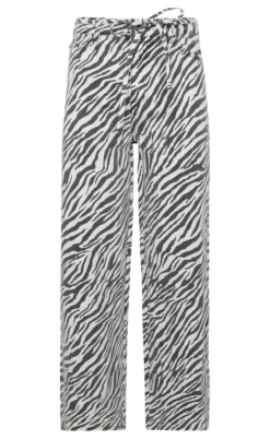 Moves Jeans - Adanna Zebra - Black