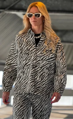 Moves Jeans - Adanna Zebra - Black