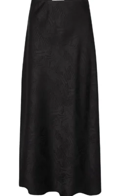 Moves Nederdel - Gebry Satin - Black