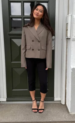 Neo Noir Blazer - Conan Structure - Khaki