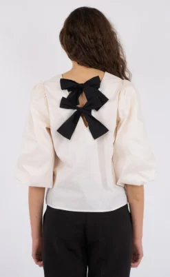 Neo Noir Bluse - Lorraine - Ivory
