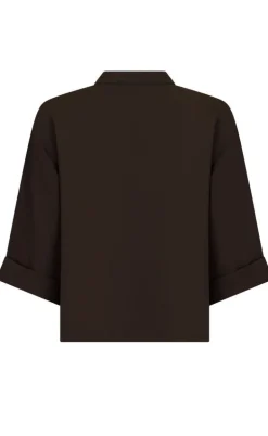 Neo Noir Bluse - Luma - Brown