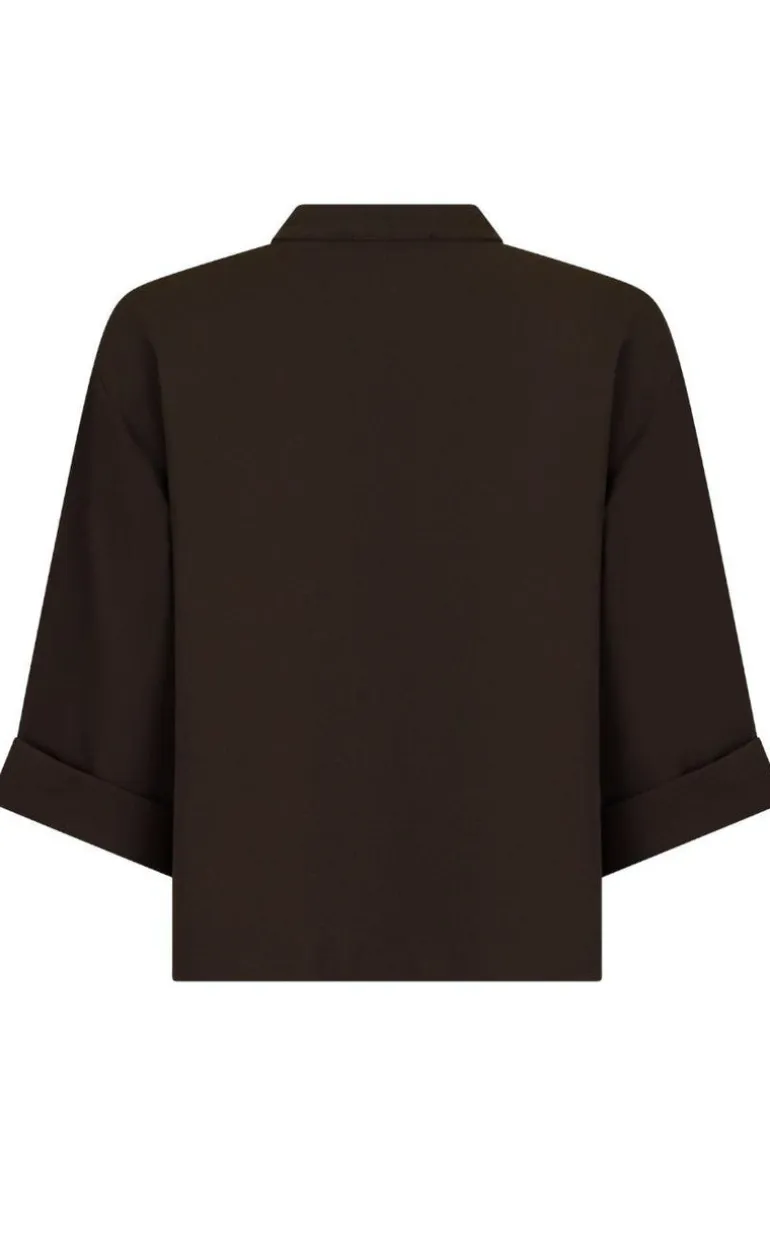 Neo Noir Bluse - Luma - Brown