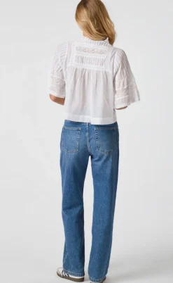 Neo Noir Bluse - Siama S Voile - White