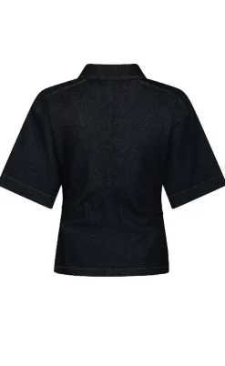 Neo Noir Bluse - Spenda - Dark Blue