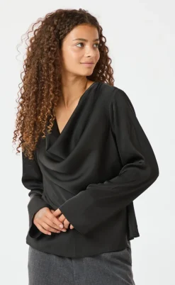 Neo Noir Bluse - Vallista - Black