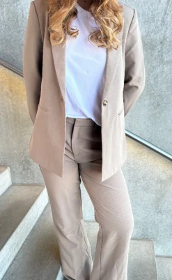 Neo Noir Bukser - Alice Suit - Dusty Brown