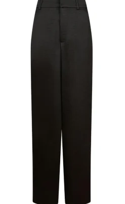 Neo Noir Bukser - Emmett Heavy Sateen - Black