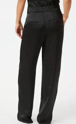 Neo Noir Bukser - Emmett Heavy Sateen - Black