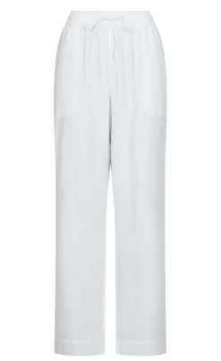 Neo Noir Bukser - Sonar Linen - White