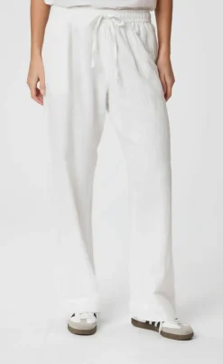 Neo Noir Bukser - Sonar Linen - White