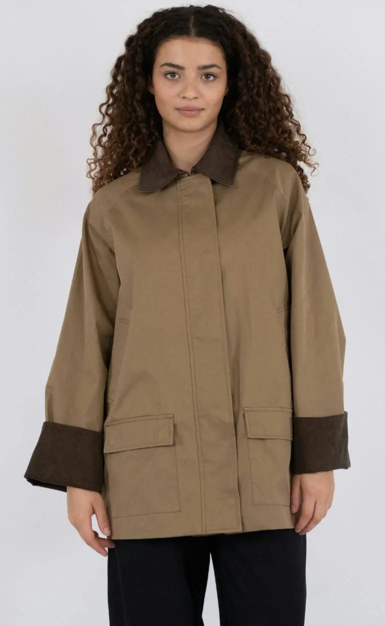 Neo Noir Jakke - Anastacia - Khaki