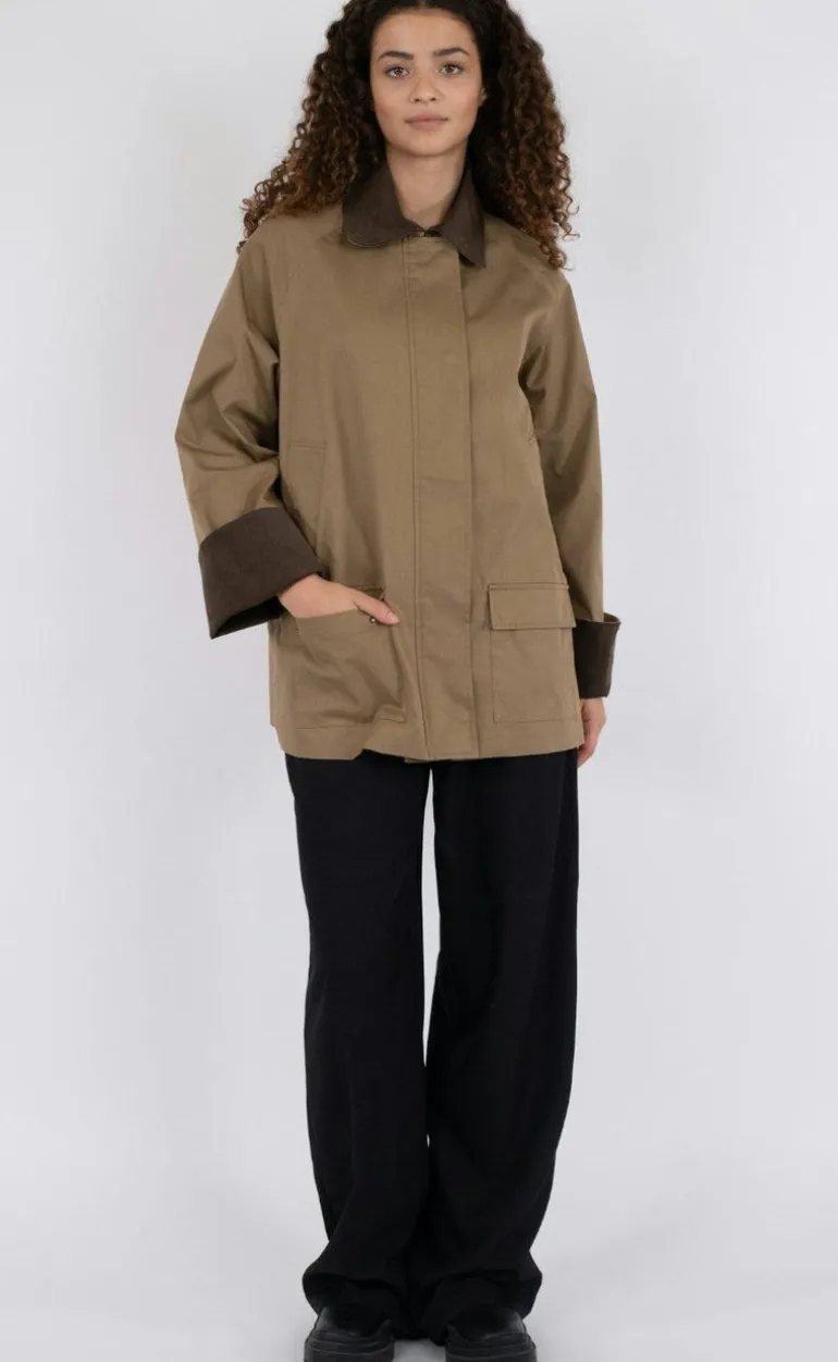 Neo Noir Jakke - Anastacia - Khaki