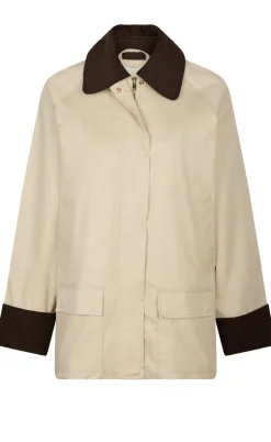 Neo Noir Jakke - Anastacia Cord - Ivory