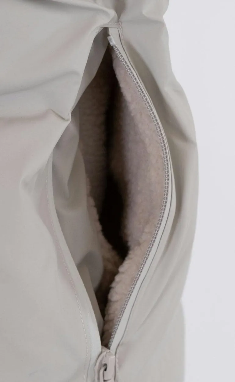 Neo Noir Jakke - Fox Puffer - Ivory