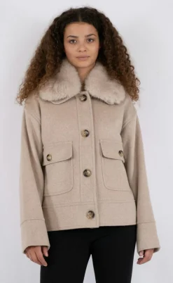Neo Noir Jakke - Pitti Wool - Sand